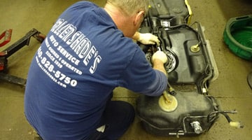 Fuel System Repair image on Hollenshade's website