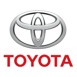 Toyota logo on Hollenshade's website
