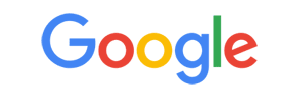 Google logo on Hollenshade's website