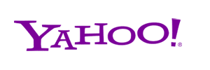 Yahoo logo on Hollenshade's website
