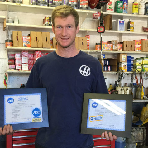 ASE Advanced Master Automobile Technician Tim Hollenshade